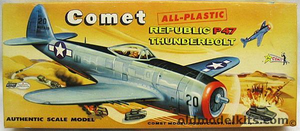 Comet 1/53 Republic P-47 Thunderbolt, PL501-69 plastic model kit